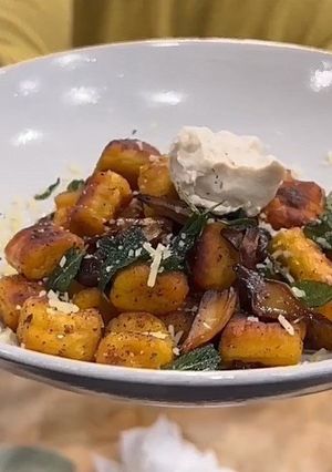 Hình của món Sweet Potato Gnocchi.