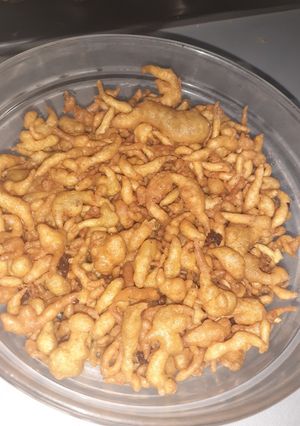 A picture of Besan phulkian.