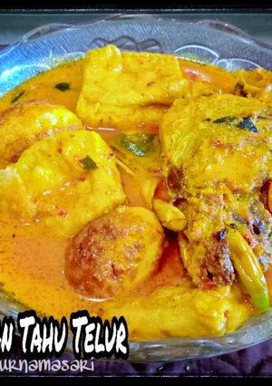 Foto resep Terik Ikan Tahu Telur