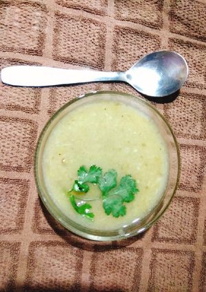 A picture of Vegetables soup.