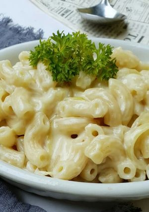 Foto resep Macaroni Saus Carbonara