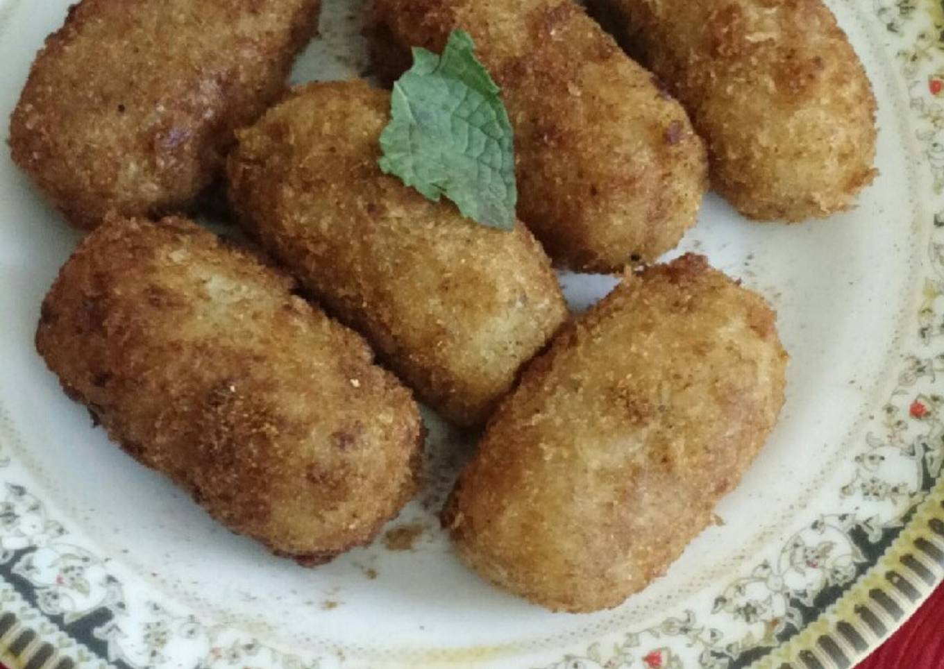 Chicken potato cutlets