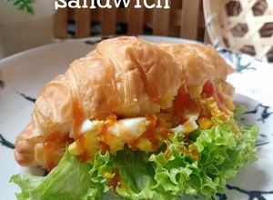Gambar Croissant Sandwich