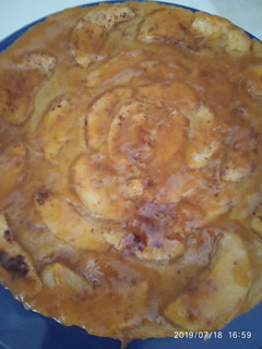 Una foto de Pastel de manzana
