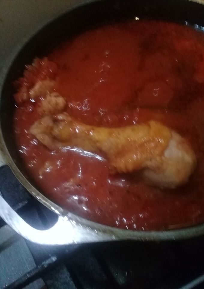 Una foto de Estofado de pollo. Muy fácil
