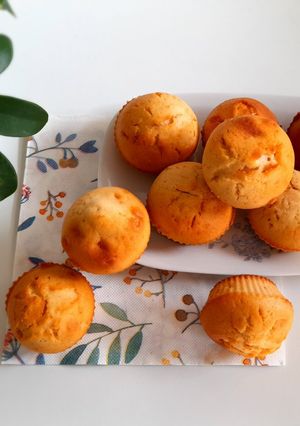 Φωτογραφία της συνταγής Muffins βανίλιας