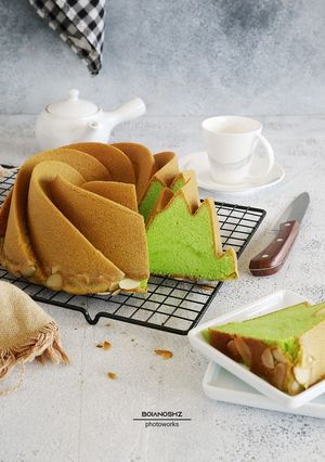 Foto resep Bolu Pandan ALL IN ONE, super easy dan EKONOMIS