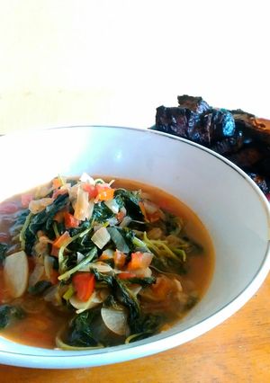Foto resep Tumis 🌿Bayam Sedap non MSG