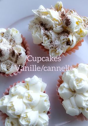 Une photo de Cupcakes vanille cannelle