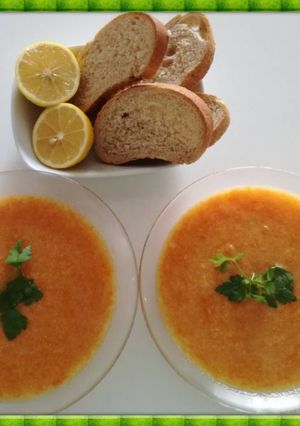 عکسی از دستور سوپ کدوحلوایی