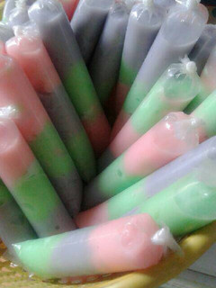 Foto resep Es lilin jelly / puding warna warni
