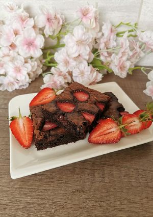 Epres Brownie recept fotója