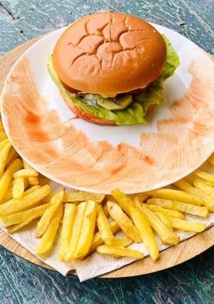 A picture of Veg Burger.
