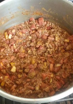 A picture of Ted's Hearty Chili .