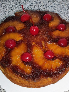 Una foto de Torta de piña