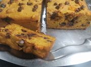 Una foto de budin vainilla con chips