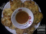 Bala Bala (Bakwan) Sambel Kacang