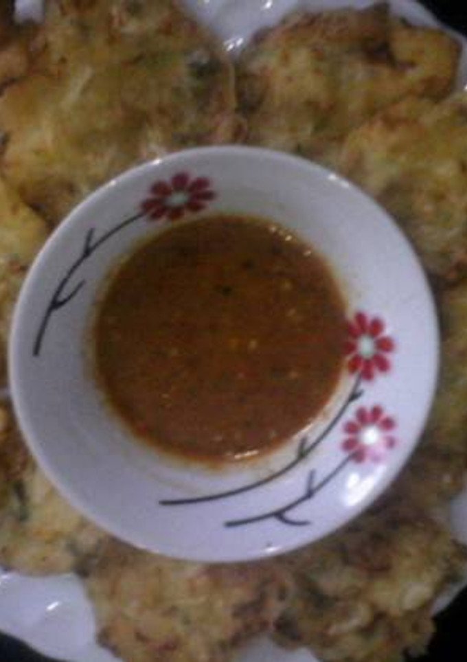 Foto resep Bala Bala (Bakwan) Sambel Kacang