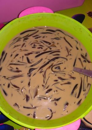 Foto resep Es capucino cincau serut