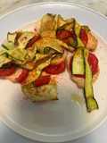 Pomodori friselline e zucchine