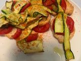 Pomodori friselline e zucchine