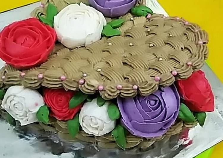 Mocha bday cake