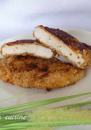 Une photo de Escalopes panés maison
