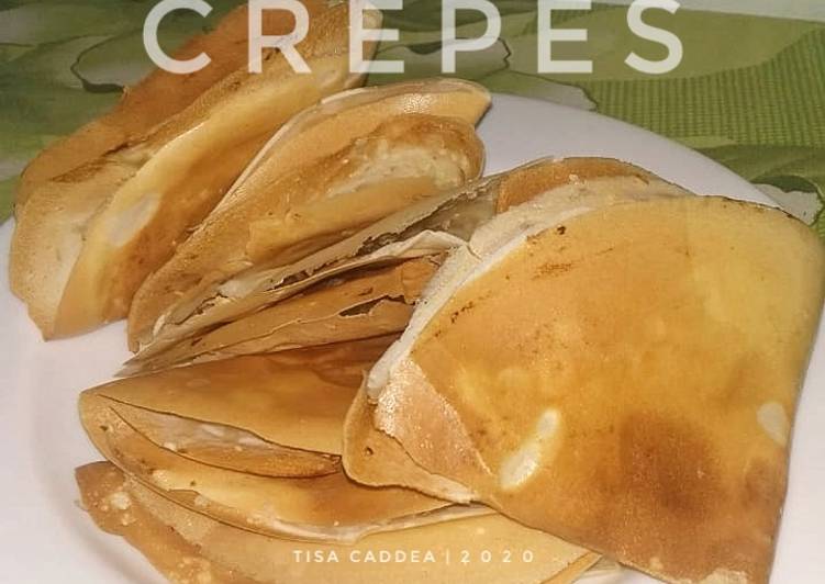 Resep Crepes Teflon Simpel (Leker) oleh Tisa Caddea - Cookpad