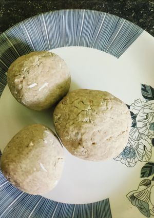 A picture of Bajra Ladoo.