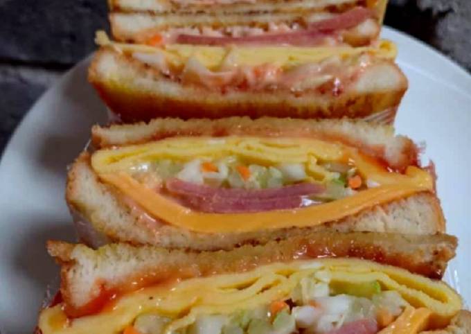 Anti Ribet, Memasak Toast / roti panggang Enak Dan Mudah