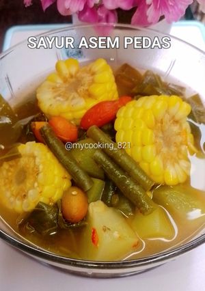 Foto resep Resep Sayur Asem Pedas Simpel dan Enak