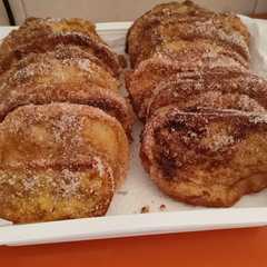 A picture of Torrijas con el pan del Mercadona.
