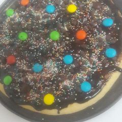 A picture of Chocolate Pizza.
