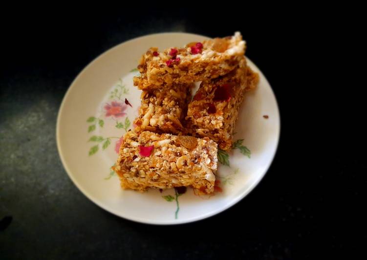 Easiest Way to Prepare Perfect Granola bar This is Secret Recipe  From My Kitchen !!