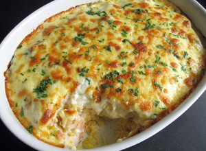 A picture of Seafood Doria.