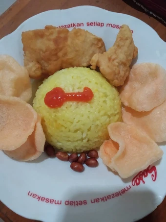 Cara Sederhana Membikin Resep  Nasi kuning sederhana yang Sempurna, Lezat Sekali