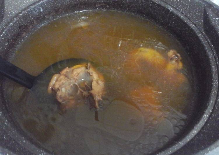 Resep Sup ayam dan waisan ala Hongkong Lezat