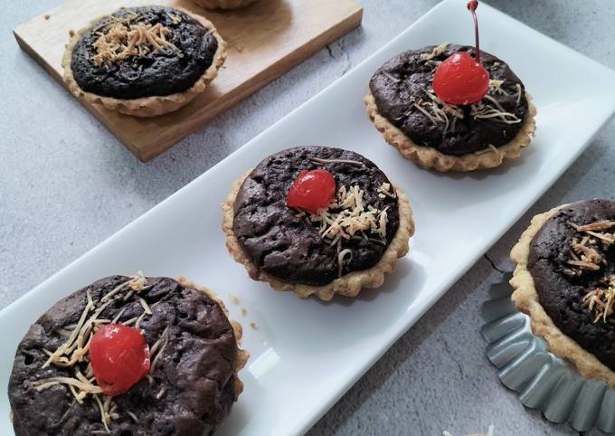 Standar Resep membuat Pie Brownies Keju  enak