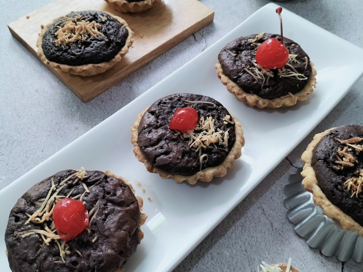 Standar Resep membuat Pie Brownies Keju  enak