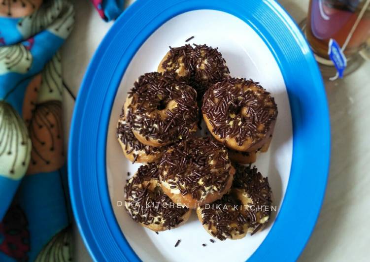 Mini donuts tanpa telur