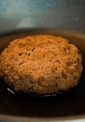 Una foto de Hamburguesa de lentejas
