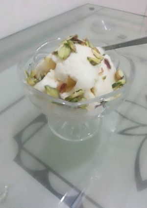 صورة لوصفة بوظة سورية (عربية)