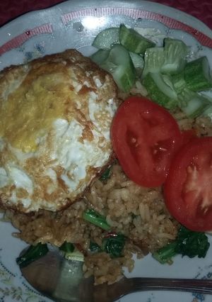Foto resep Nasi goreng warna warni