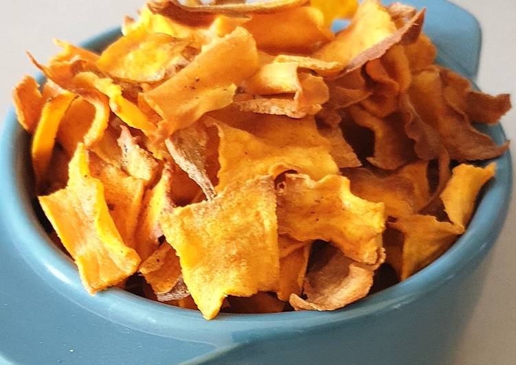 Recette: Chips de patate douce