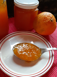 Una foto de Mermelada de mandarina
