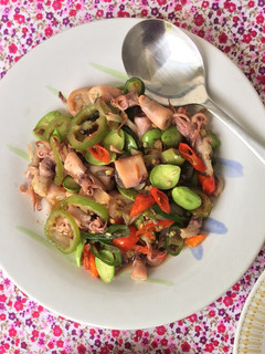 Foto resep Tumis Cumi Asin Pete
