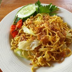 A picture of Simple fried noodles.