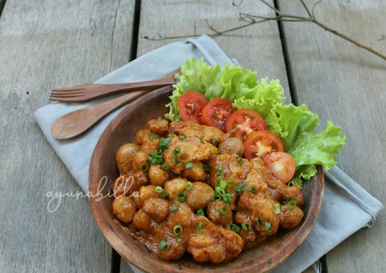 Easiest Way to Prepare Appetizing Bakso Pedas Manis