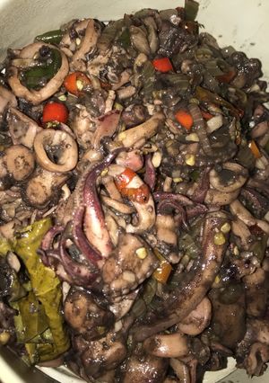 Foto resep CUMI HITAM PEDAS maknyussss🤤