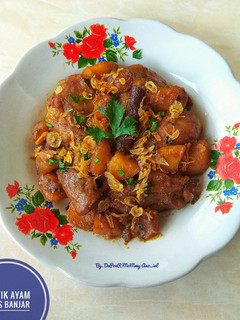 Foto resep Bistik Ayam Khas Banjar
